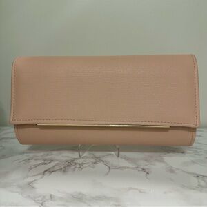 Blush Pink Chain Clutch